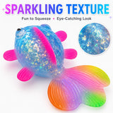 Glitter Goldfish Squishy Fidget Toys – Assorted Designs