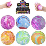 Squish & Stretch Marbleized Gummi Ball For Kids -Assorted
