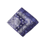 Paisley Printed Cotton Square Bandannas