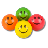 Assorted Smiley Stretch Ball Kids Toys In Bulk- Assorted
