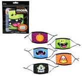 Halloween Themed Face Mask For Kids In Bulk - Assorted