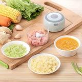 1pc 250ml Wireless Portable Electric Food Chopper