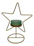 Star Candel Holder For Home Decoration