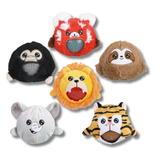 Squeezy Bead Plush Zoo Animal Kids Toys In Bulk - Assorted