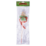 16" Light-Up Christmas Tree Wand – Festive, Illuminated Holiday Toy for Magical Cheer