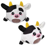 3" Farm Animal Squeezy Bead Plush – Assorted Designs, Soft, Squishy, and Fun