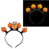 Light Up Halloween Bulb Headband For Kids In Bulk