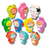 Squishy Dressed Animals Kids Toy - Assorted