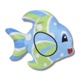 Soft Plush Stuffed Mini Fish Toy For Kids - Assorted