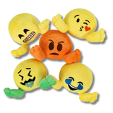 Soft Plush Cute Emoji Toy For Kids - Assorted