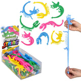 9" Dinosaur Fossil Stretchy String Toy – Assorted Designs, Fun & Stretchable