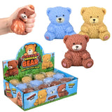 Squish And Squeeze Teddy Bear Kids Toy In Bulk - Assorted