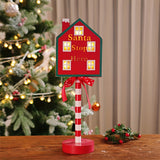 CF-17Shenzhi Tech Festive LED Christmas Sign - Battery-Powered Table Lamp with Warm White Light, Perfect for Home & Window Decor, Christmas Decor