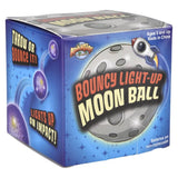 2.75" Light-Up Moon Bounce Ball – Assorted Colors, LED Glowing, High-Bounce Action