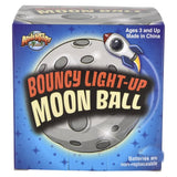 2.75" Light-Up Moon Bounce Ball – Assorted Colors, LED Glowing, High-Bounce Action