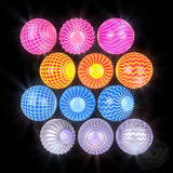 2.75" Flashing Mega Bounce Ball – Assorted Colors, LED Glowing, High-Bounce Fun