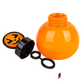 12" Pumpkin Light-Up Bubble Blower For Kids