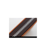 New High Quality PU Leather Brown Random Design Men's Wallet With Zipper