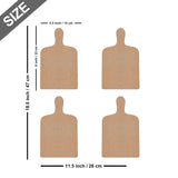 PAPER PLANE Wall Art Wooden with 4 packs