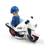 Police Friction Toy Bike Scooter For 2, 3, 4, 5, Years Old Children