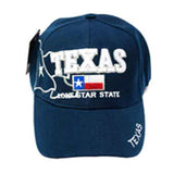 Wholesale Casual Baseball Caps "Texas" Design For Men's