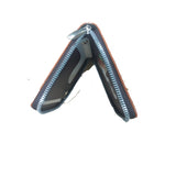 New High Quality PU Leather Brown Random Design Men's Wallet With Zipper