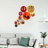 Wood Wall Hanging for Home Decor With 11 pieces