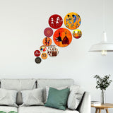 Wood Wall Hanging for Home Decor With 11 pieces