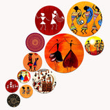 Wood Wall Hanging for Home Decor With 11 pieces