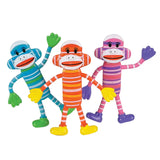 Bendable Sock Monkey Kids Toys
