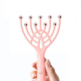 Pink Head Massager 5/9 Claws Scalp Massager
