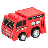 Pull Back Fire Truck Kids Toy- Halloween-Pack Of 12Pcs