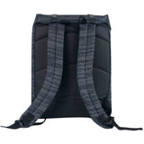 Double Buckle Backpack Stripe Print