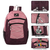 Bungee Backpack School Supply Kit Assorted