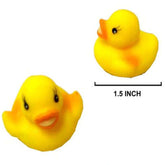 2-Inch Ducks Perfect for Bath Kids Toy- Assorted