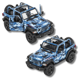Die Cast Open Top Jeep Kids Toy in Bulk - Assorted