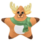 Soft Plush Stuffed Christmas Star Themed Kids Toy - Assorted
