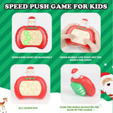 Christmas Puzzle Pop Stocking Stuffer Fidget Bubble Kids Toy