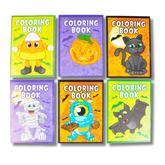 Halloween Themed Coloring Book For Kids - Assorted