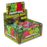Squeezy Bead Dinosaur Ball Toy For Kids in Bulk - Assorted