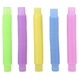 Glow In The Dark Pop Fidget Tube Kids Toy - Assorted