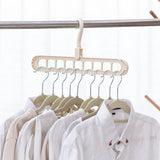Multi-port Support Clothes Hanger