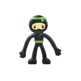 Mini Bendable Ninjas Kids Toys In Bulk- Assortetd