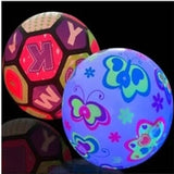 Light-Up Inflatable Bouncing Balls In Bulk- Assorted