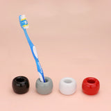 Round Shaped Solid Ceramic Toothbrush Holder / Pen Stand