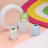 Penguin Ceramic Toothbrush Holder & Pen Stand – Cute and Versatile Home Organizer