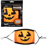 Jack O Lantern Face Mask For Kids In Bulk