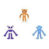 Mini Bendable Zoo Animals kids Toys In Bulk- Assorted