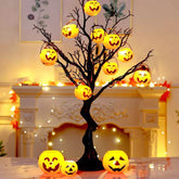 Halloween Decorations Bar Ghost Tree Pumpkin Lamp Kindergarten Board Lighting Ornaments Ghost Lamp Scene Setting Props