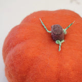 Pastoral Handmade Wool Felt Pumpkin Desktop Decoration Halloween Creative Scene Matching Photography Home Ornament Furnishing